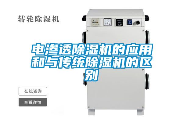電滲透除濕機(jī)的應(yīng)用和與傳統(tǒng)除濕機(jī)的區(qū)別