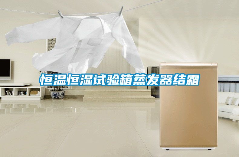 恒溫恒濕試驗(yàn)箱蒸發(fā)器結(jié)霜