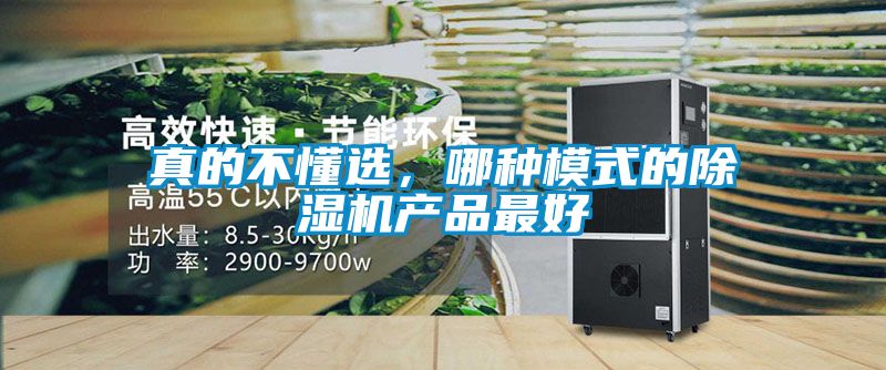 真的不懂選，哪種模式的除濕機產(chǎn)品最好