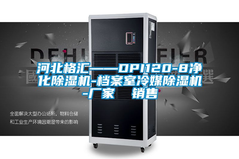 河北格匯——DPI120-8凈化除濕機(jī)-檔案室冷媒除濕機(jī)-廠家  銷售