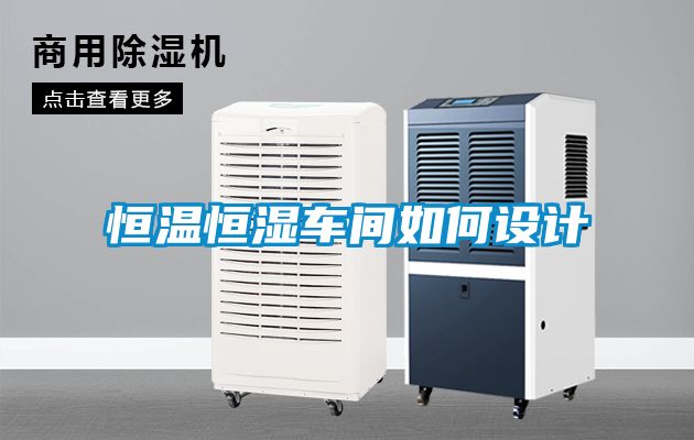 恒溫恒濕車間如何設計