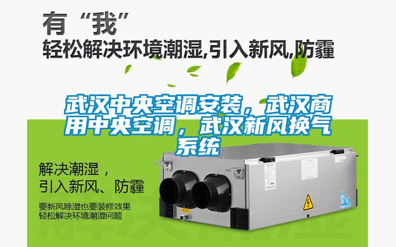 武漢中央空調(diào)安裝，武漢商用中央空調(diào)，武漢新風換氣系統(tǒng)