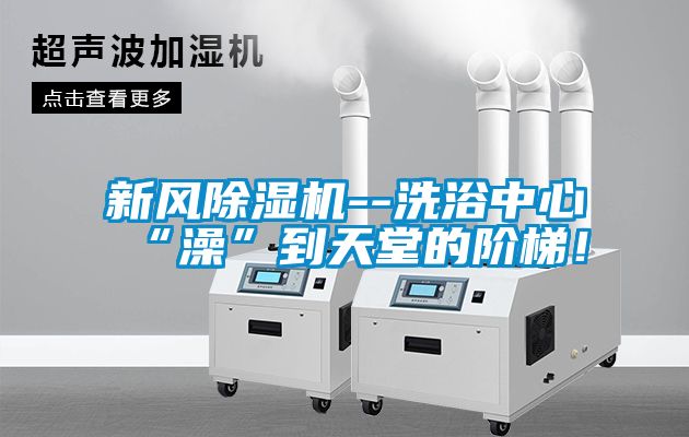 新風除濕機--洗浴中心“澡”到天堂的階梯！