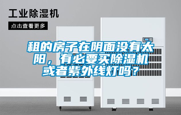 租的房子在陰面沒有太陽，有必要買除濕機或者紫外線燈嗎？