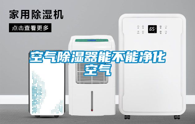 空氣除濕器能不能凈化空氣