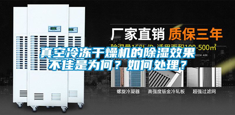真空冷凍干燥機(jī)的除濕效果不佳是為何？如何處理？