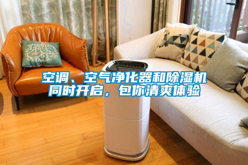 空調、空氣凈化器和除濕機同時開啟，包你清爽體驗
