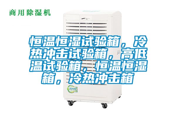 恒溫恒濕試驗箱，冷熱沖擊試驗箱，高低溫試驗箱，恒溫恒濕箱，冷熱沖擊箱