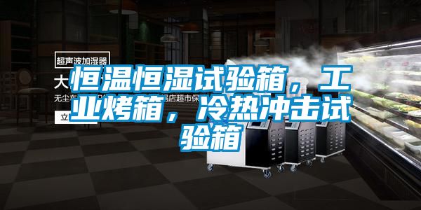 恒溫恒濕試驗箱，工業烤箱，冷熱沖擊試驗箱