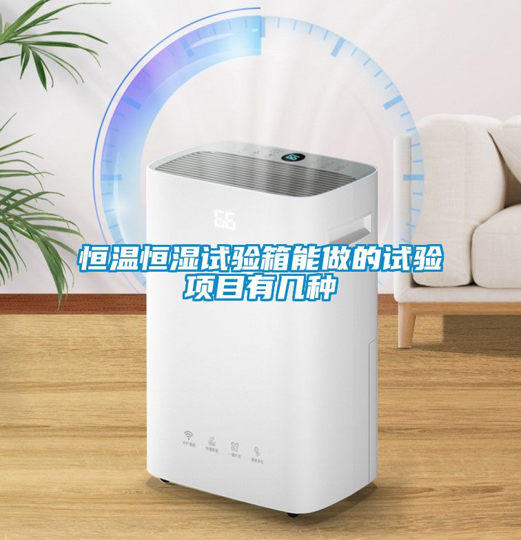 恒溫恒濕試驗箱能做的試驗項目有幾種