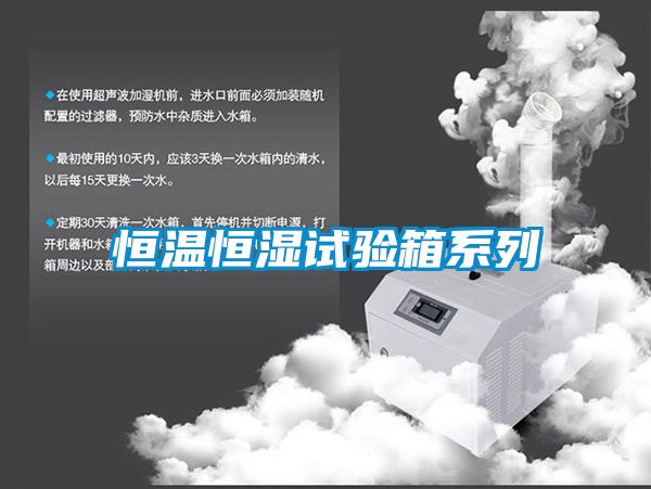 恒溫恒濕試驗箱系列