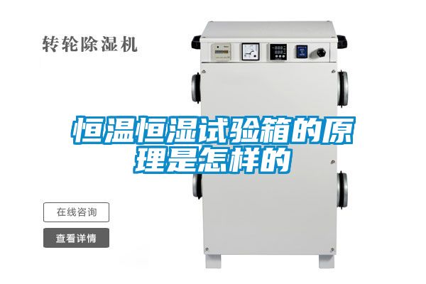恒溫恒濕試驗箱的原理是怎樣的