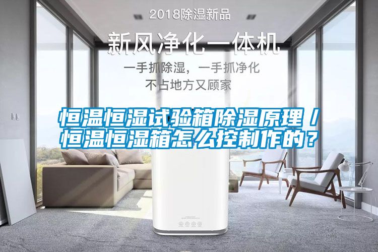 恒溫恒濕試驗箱除濕原理／恒溫恒濕箱怎么控制作的？