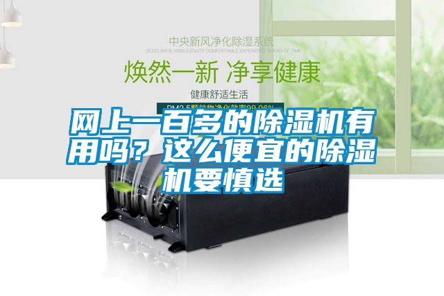網上一百多的除濕機有用嗎？這么便宜的除濕機要慎選