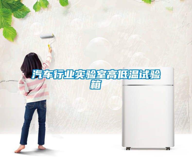 汽車行業(yè)實驗室高低溫試驗箱