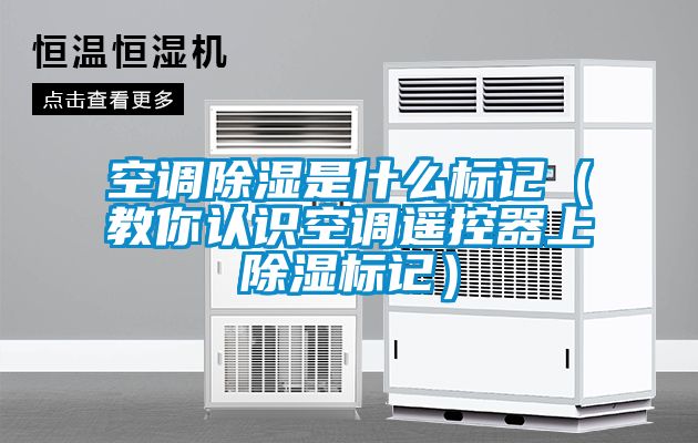 空調(diào)除濕是什么標(biāo)記（教你認(rèn)識空調(diào)遙控器上除濕標(biāo)記）