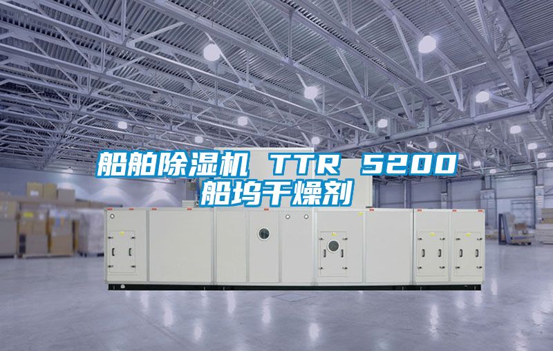 船舶除濕機(jī) TTR 5200船塢干燥劑