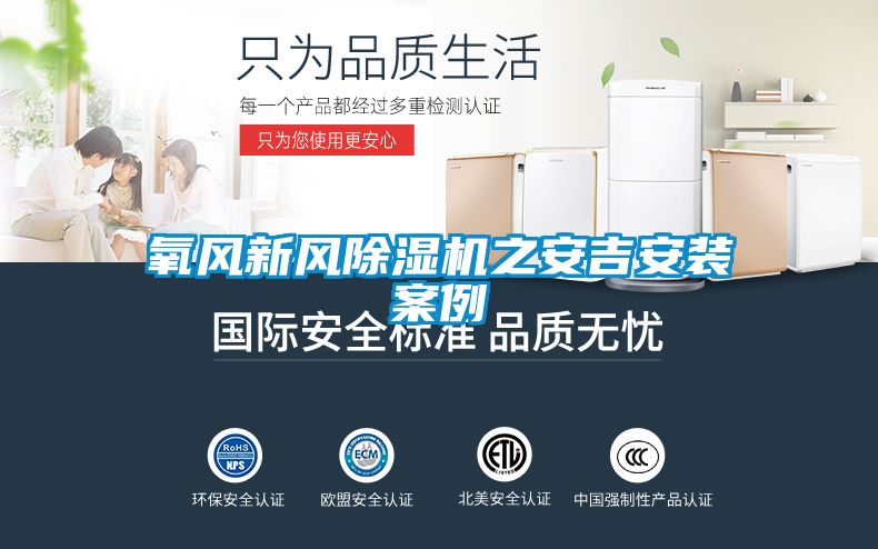 氧風新風除濕機之安吉安裝案例