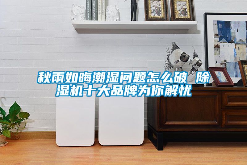 秋雨如晦潮濕問題怎么破 除濕機十大品牌為你解憂
