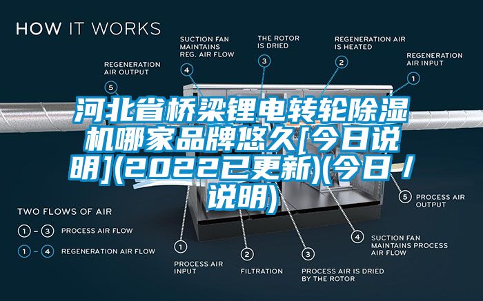 河北省橋梁鋰電轉(zhuǎn)輪除濕機(jī)哪家品牌悠久[今日說明](2022已更新)(今日／說明)