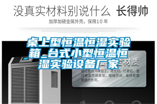 桌上型恒溫恒濕實驗箱_臺式小型恒溫恒濕實驗設備廠家