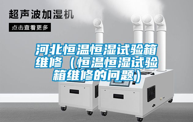 河北恒溫恒濕試驗箱維修（恒溫恒濕試驗箱維修的問題）