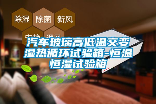 汽車玻璃高低溫交變濕熱循環(huán)試驗(yàn)箱-恒溫恒濕試驗(yàn)箱