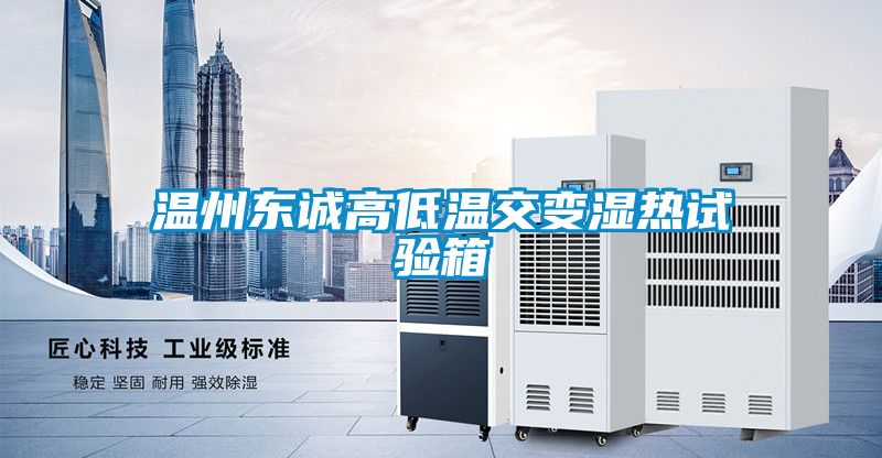 溫州東誠高低溫交變濕熱試驗箱