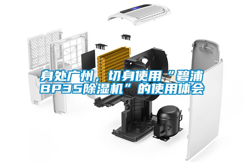 身處廣州，切身使用“碧浦BP35除濕機”的使用體會