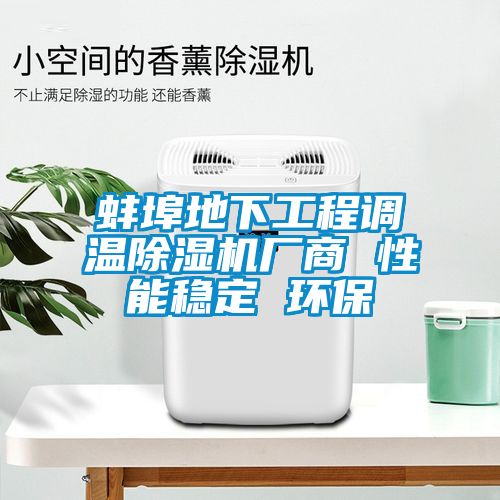 蚌埠地下工程調溫除濕機廠商 性能穩定 環保