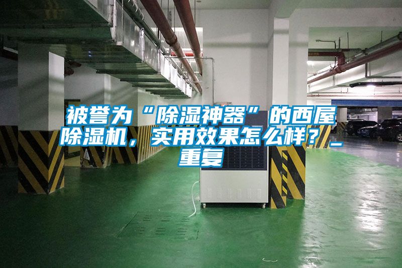 被譽(yù)為“除濕神器”的西屋除濕機(jī)，實用效果怎么樣？_重復(fù)