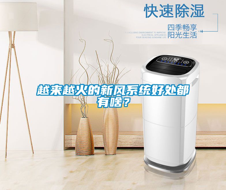 越來越火的新風(fēng)系統(tǒng)好處都有啥？