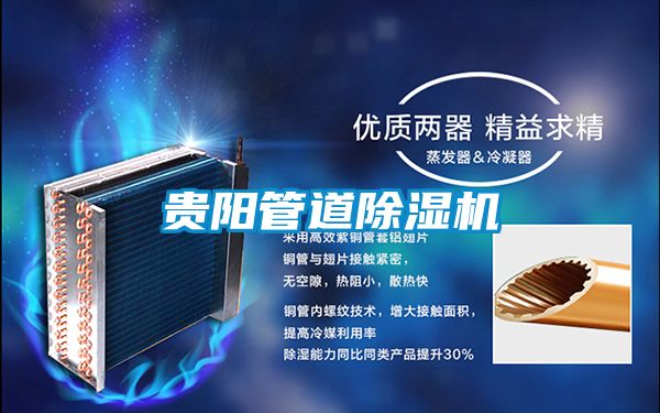 貴陽管道除濕機