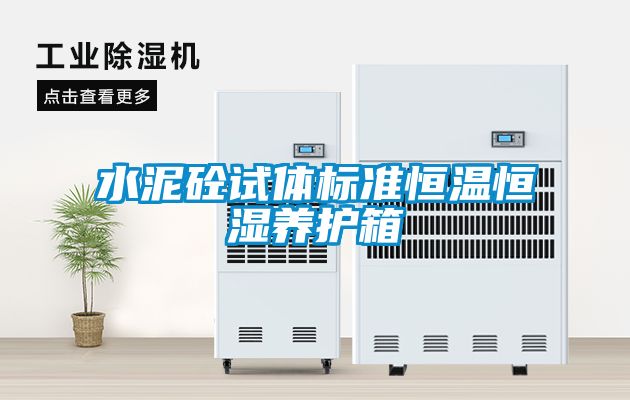水泥砼試體標準恒溫恒濕養護箱