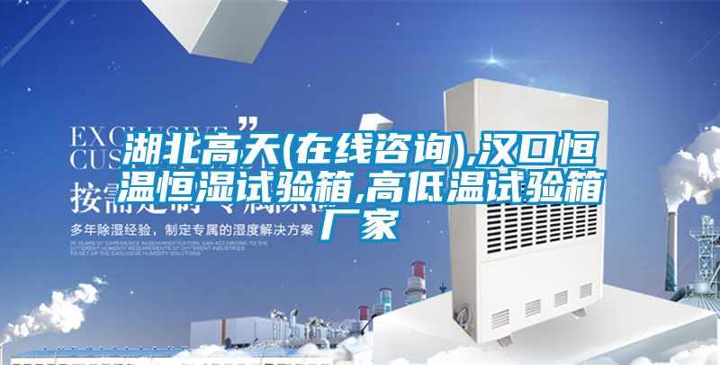 湖北高天(在線咨詢),漢口恒溫恒濕試驗箱,高低溫試驗箱廠家