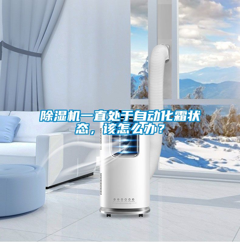 除濕機一直處于自動化霜狀態，該怎么辦？