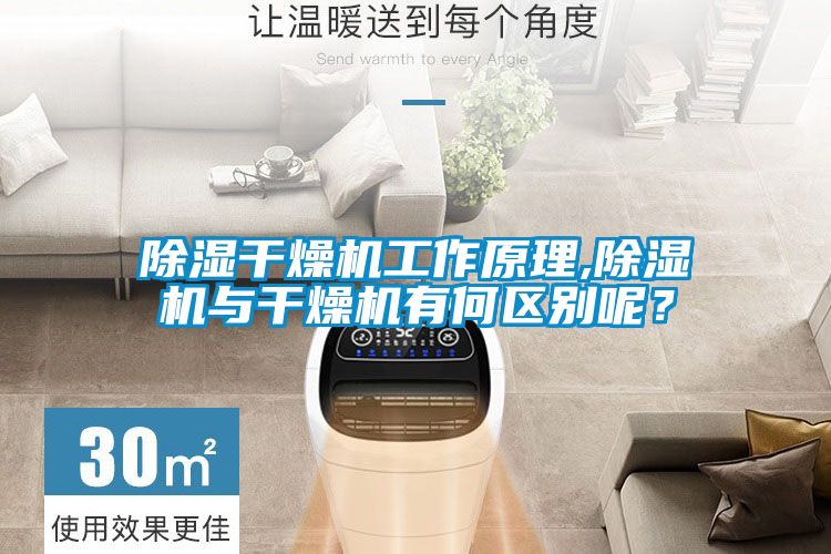 除濕干燥機工作原理,除濕機與干燥機有何區別呢？
