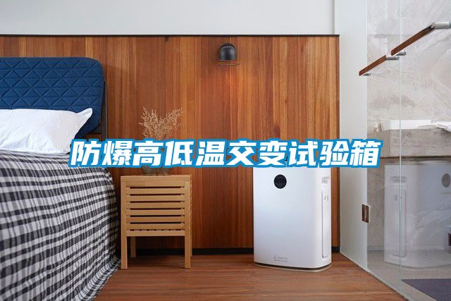 防爆高低溫交變試驗箱