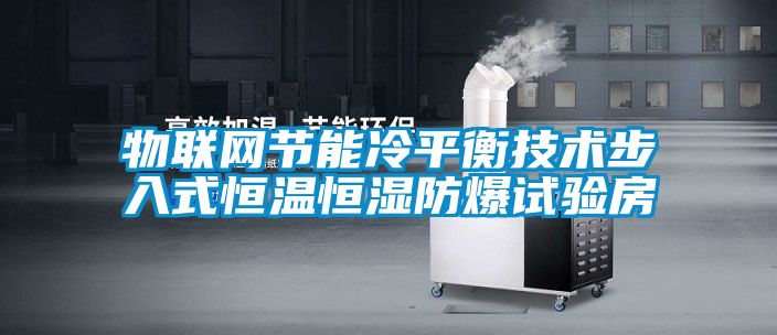 物聯(lián)網節(jié)能冷平衡技術步入式恒溫恒濕防爆試驗房