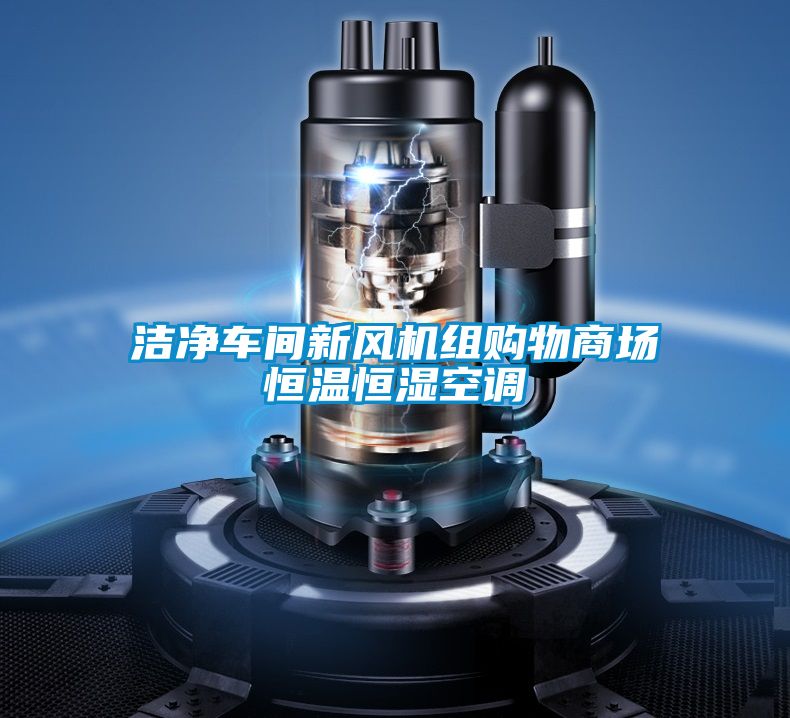潔凈車(chē)間新風(fēng)機(jī)組購(gòu)物商場(chǎng)恒溫恒濕空調(diào)