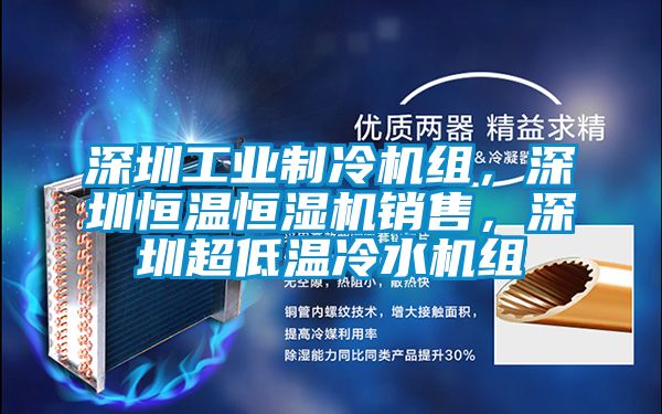 深圳工業(yè)制冷機(jī)組，深圳恒溫恒濕機(jī)銷售，深圳超低溫冷水機(jī)組