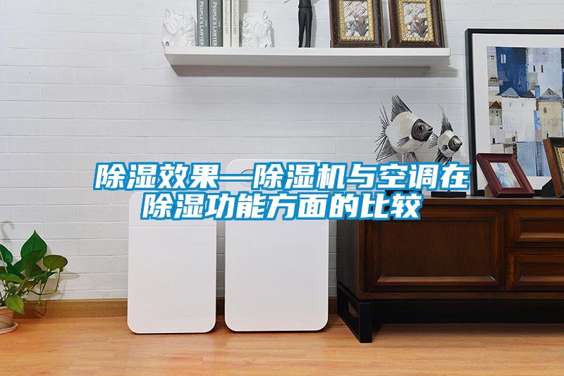 除濕效果—除濕機與空調在除濕功能方面的比較