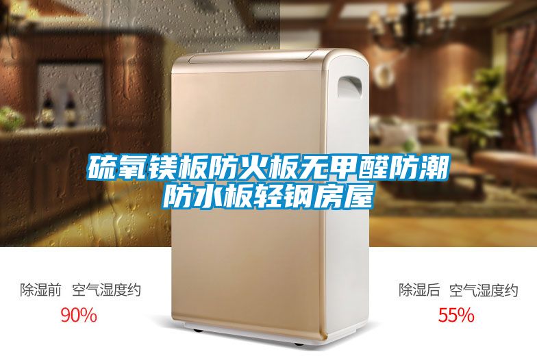 硫氧鎂板防火板無(wú)甲醛防潮防水板輕鋼房屋