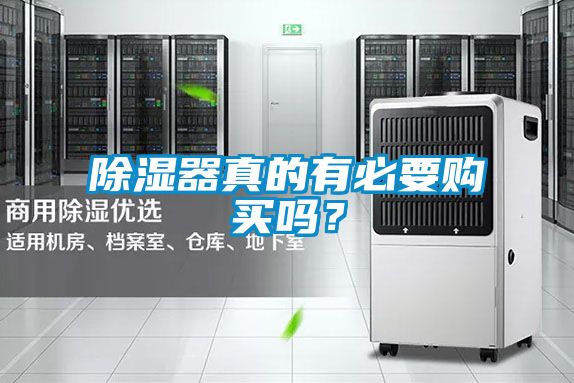 除濕器真的有必要購買嗎？