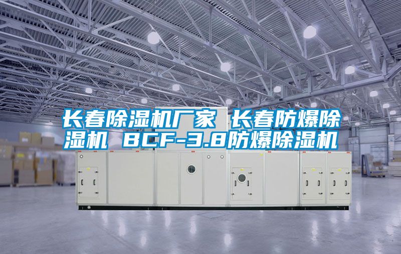 長春除濕機(jī)廠家 長春防爆除濕機(jī) BCF-3.8防爆除濕機(jī)