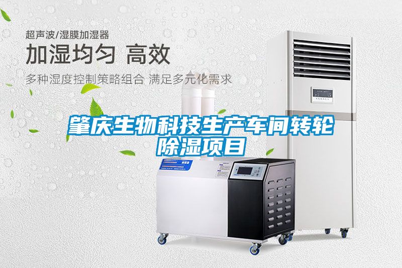 肇慶生物科技生產(chǎn)車間轉(zhuǎn)輪除濕項(xiàng)目