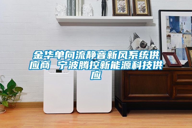 金華單向流靜音新風系統供應商 寧波騰控新能源科技供應