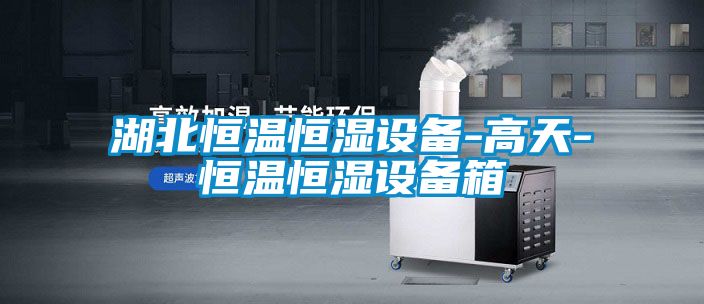 湖北恒溫恒濕設備-高天-恒溫恒濕設備箱