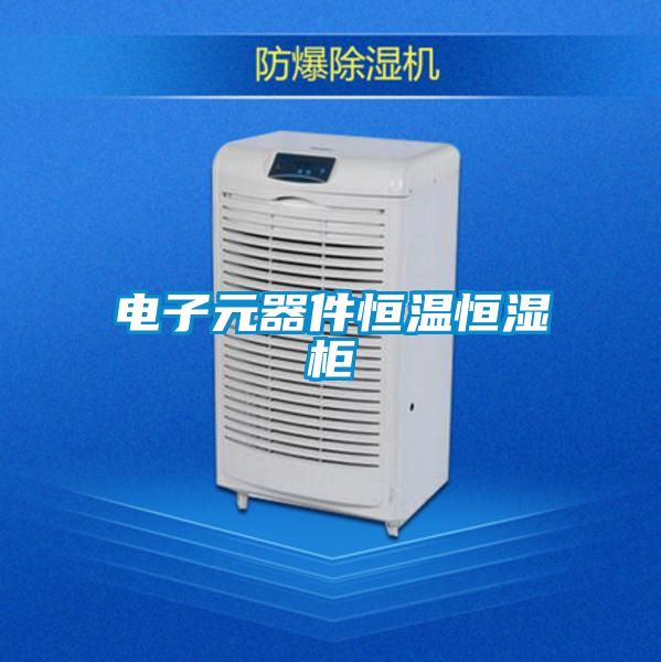 電子元器件恒溫恒濕柜
