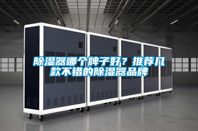 除濕器哪個牌子好？推薦幾款不錯的除濕器品牌